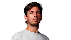 A headshot of British tennis player Cameron Norrie. 